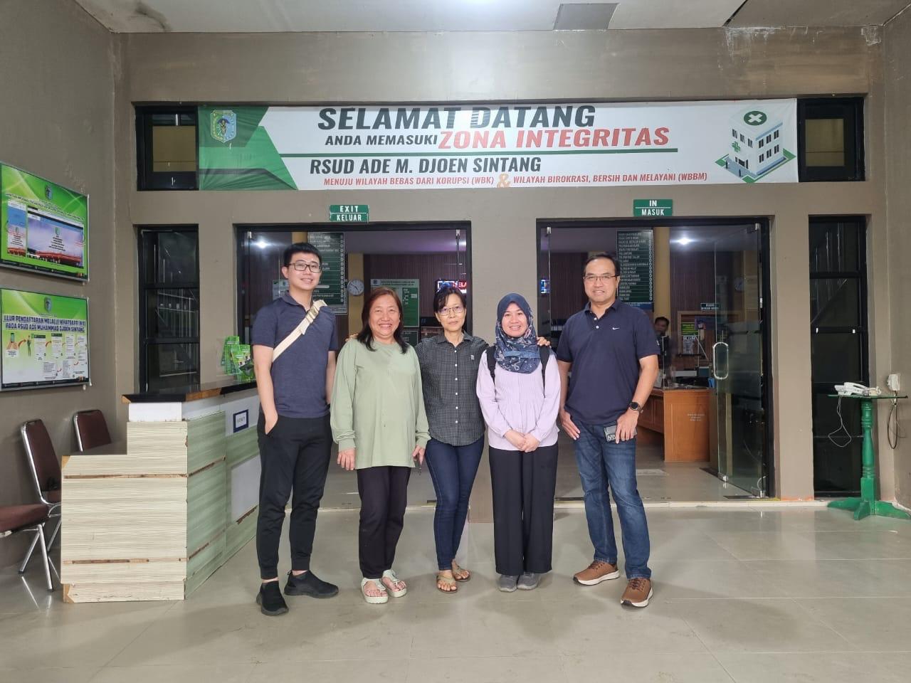 EHI at RSUD Ade Muhammad Djoen in Sintang, West Kalimantan